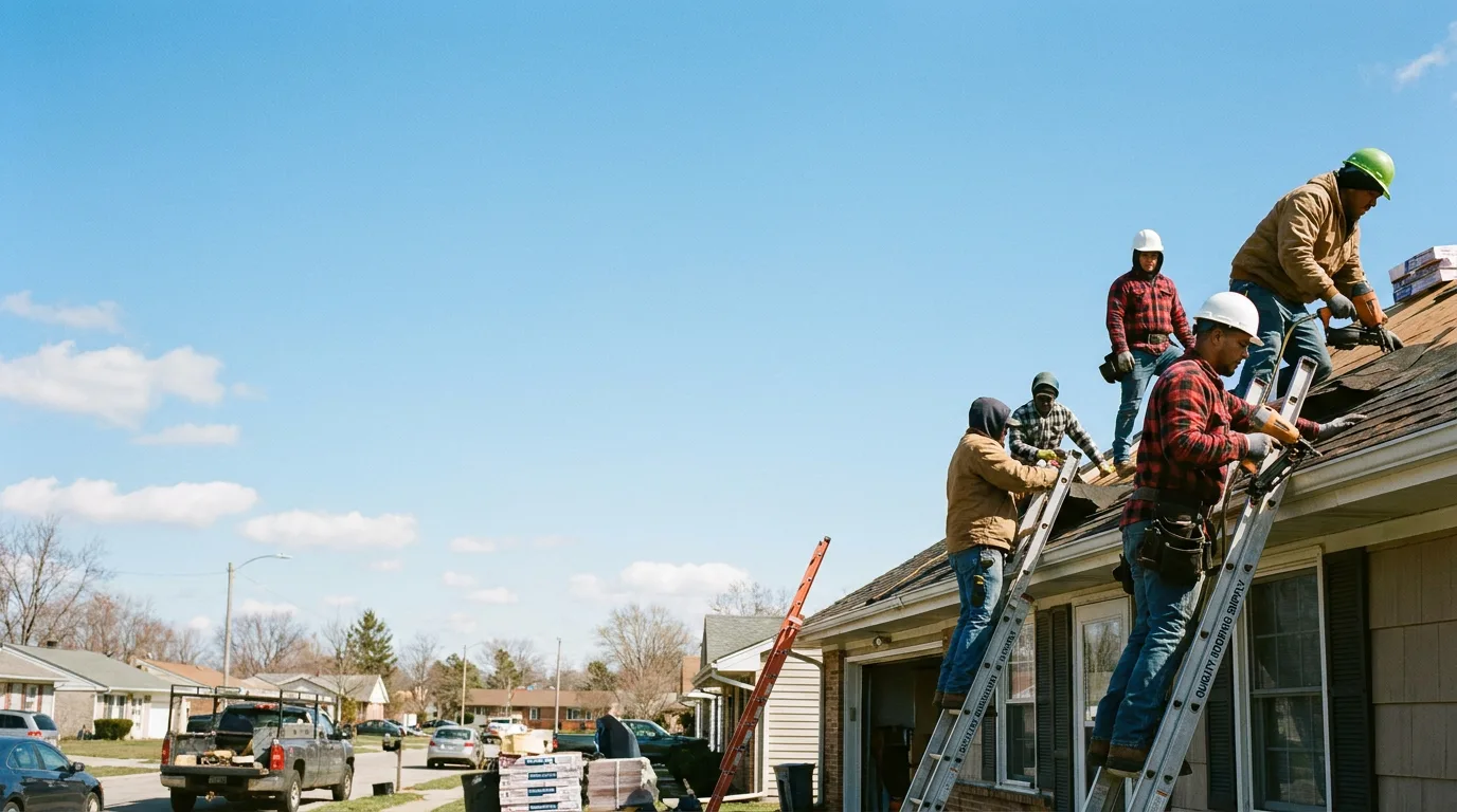 Roofing in Moran, MI near me